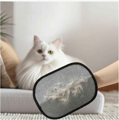 Reusable Pet Hair Eraser Mitt for Furniture & Clothing